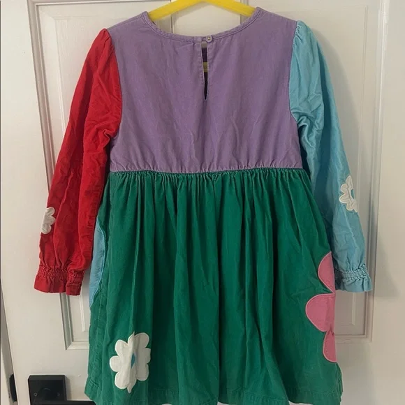 Mini Boden Velvet Girls Dress Set Sz 7-8 yr - Picture 6 of 14